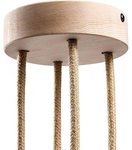 Kit Portalampada E27 In Metallo Con Serracavo - Per Sospensioni Fai-da-Te, Vernice Ruggine Scura - Foto 10