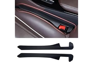 EPROICKS Riempitivo per Sedili Auto, 2 Pezzi Riempitivo Dello Spazio del Sedile, Universale Striscia di Riempimento del Divario del Sedile Auto（Nero）