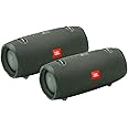 JBL Xtreme 2 Portable Wireless Bluetooth Speakers - Pair (Green)
