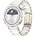 HUAWEI WATCH GT5 Pro 42 mm Smartwatch, Sharp-Edged Design, upto7 Days Battery Life, Pro-level Sports Watch, iOS & Android Compatible, 3 Months HUAWEI Care+, White Ceramic