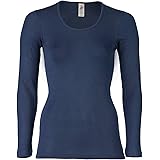 Engel-Natur, Canottiera da Donna, 70% Lana (Biologica), 30% Seta