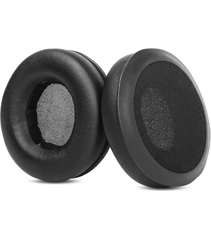 Coussinets De Remplacement Pour Casque Razer Electra V1 V2 - Mousse Mémoire De Forme, Cuir Noir Et Maille Verte - Confort Et Durabilité - 4