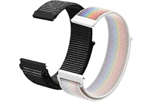 LYYLTX Nylon Fabric Uhrenarmbänder 20mm/22mm Armband für Herren Damen Ersatzband Schnellverschluss Smartwatch Sport Uhren Ersatzarmband Einstellbares Soft Breathable Watch Strap