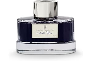 GRAF von Faber-Castell 141001 - Botella de tinta, azul cobalto, 75 ml