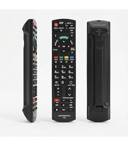 Télécommande De Remplacement Pour Téléviseurs Panasonic TX-32LX60F, TX32LX60FA, TX-32LX60FA, TX32LX60FM - Neuf Générique