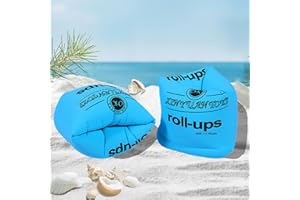 KTWSUEF Manguitos Piscina Niños,Banda de Brazo Inflatable para Niños con Doble Aairbag,para Nadar Manguitos Bebé 3 Año a Niños 14 Años,para Aprender a Nadar