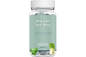 QSTA CNC DETOX (45 NUITS) | Detox Intestin, Foie & Colon, Detoxifiant + Diurétique + Dépuratif + Draineur, Elimination Naturelle des Toxines, Fis MIX 100B + Aloe V. + Charbon Actif + Fenouil