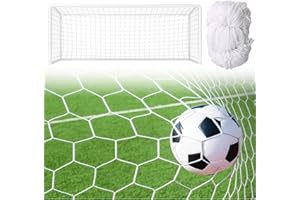 LEKEFETO Rete per porta da calcio, 180 x 120 cm, per sport e partite sportive (senza cancello)