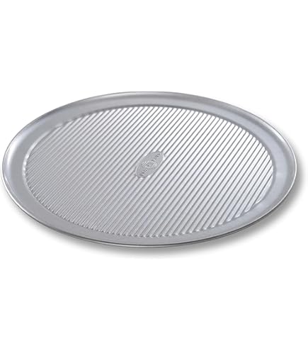 Mobzio 12-Inch Pizza Pans With Holes - 2 Pack Nonstick Carbon Steel Baking Trays For Crispy Crust