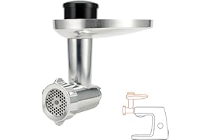 ‎KENWOOD Kenwood Fleischwolf KAX950ME, Zubehör für Kenwood Küchenmaschinen, Silber
