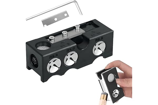 Kit de Réparation de Procédé de Queue de Billard 11 en 1, Kit de Réparation de Procédé Multifonction pour Billard Français - Former, Aiguille et Polissage (Noir, 8x3x3cm), Accessoire Compact en Plasti