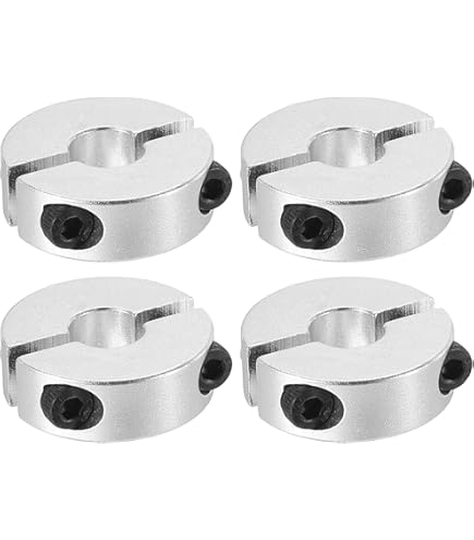 Set Di 4 Collarini Per Alberi Lineari SBR12 - Diametro 12mm, In Alluminio, Per Macchine CNC - Foto 8