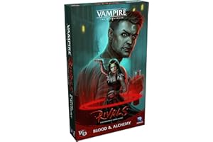 RENEGADE GAME STUDIOS Vampire: The Masquerade – Rivals Blood & Alchemy Expansion | Adds Tremere & Thin-blood Clans, Deck Customization, Requires Core Set, 2-4 Players, Ages 14+
