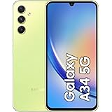 Samsung Galaxy A34 5G Smartphone Android, Display FHD+ Super AMOLED 6.6”, 6GB RAM e 128GB di memoria interna espandibile, Bat
