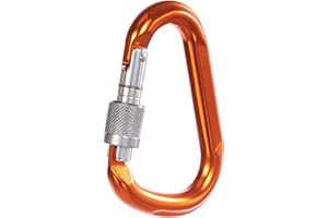 Climbing Technology Snappy SG HMS Karabiner mit Ring, Orange