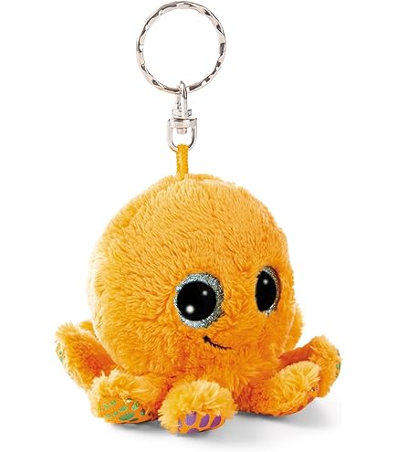 Ty Mini Boos Clips Glamour – Niedlicher Leoparden-Schlüsselanhänger Mit Glitzeraugen & Grüner Quaste, 10 Cm