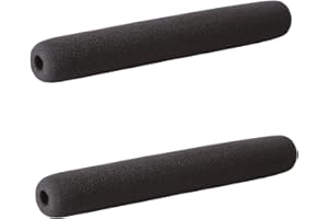 Movo F29 Foam Windscreen for Shotgun Microphones for up 29cm including the Audio-Technica AT 815ST, AT 4071a, Neumann KMR 82 & Sannheiser ME 67 + K6 Capsule (2 PACK)