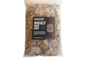 Exstream BBQ Barbecue Smoking Wood Chips *Over 16 Great Flavours in 1, 5 & 10 Litres* (Whiskey Barrel 1 Litre)