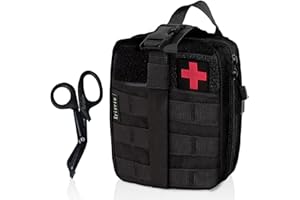 Krisvie Erste Hilfe Tasche,leer molle tactical edc ifak pouch Geeignet für Outdoor, first aid gürtel bag,Camping Gadgets set,