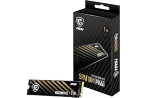 MSI SPATIUM M461 PCIe 4.0 NVMe M.2 1TB