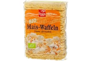 LINEA NATURA Bio Maiswaffel, dünn & rechteckig, bio, vegan, glutenfrei, 140g