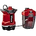 Einhell Power X-Change 18V Cordless Clean/Dirty Water Pump - 7500 l/h, Battery Powered Submersible Pump to Drain Floods, Empty Hot Tubs and Pools - GE-DP 18/25 Li Solo (Battery Not Included)