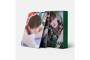 YAZGAN 55Pcs Stray Kids Photocards ATE Cards Nouvel Album Cards SKZ BangChan/Felix/ChangBin/HyunJin/Han/Lee Know/I.N Mini Merch Photo Cards StrayKids Poster Cards pour Fans (Bang Chan)