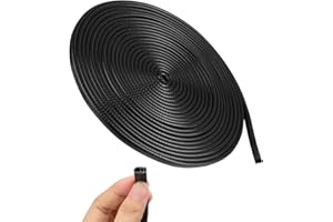 YONGQING Car Door Edge Protector Strip, 10M/32Ft Car Door Seal, U Shape Car Edge Trim Rubber Seal, Car Doors Protectors Edge Guards Fit for Most Cars Such as Sedans, Trucks, SUV, ATV, Boats