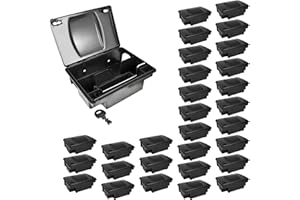 Petigi Boîte a appâts Rats Souris Multi Contrôle Noir sélection Multi, Nombre:30