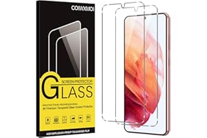 Coiwxmoi 2 sztuki pancerna folia ochronna na wyświetlacz Samsung Galaxy S21 5G 6,2", HD przezroczyste szkło ochronne folia ochronna na wyświetlacz o twardości 9H, odporna na zarysowania, bardzo
