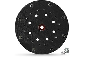 STEBRUAM Piatto abrasivo da 150MM per levigatrice orbitale Festool 150, piastra abrasiva da 150 mm, compatibile con Festool RO1 RO2E RO150E ES150 ET2 ETS150 LEX150LET/WTS 150/Rotex 150/RO