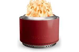 Solo Stove Yukon Rökfri Eldstad med Stand 2.0 | Bärbart campingtillbehör för vedeldning, Vedeldade eldstäder med avtagbar ask