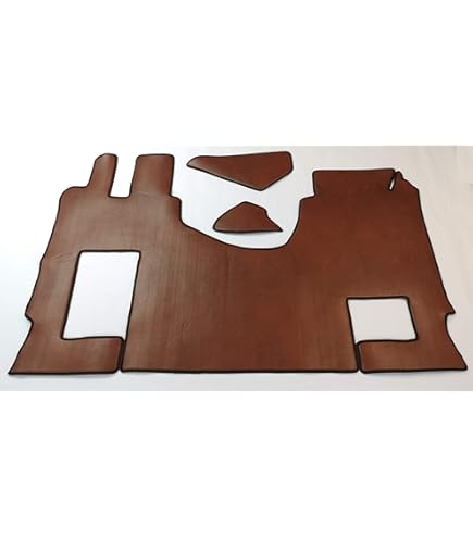 Wielganizator Fußmatten Für Mercedes Actros MP5 - 3-teilig Velours Schwarz