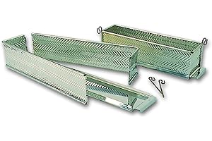 LA BRUNOISE Pâté professionnel en croute long pince en fer blanc 300 x 70 x 85 mm