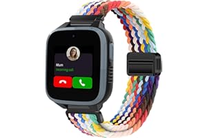 Issinlky Kids Nylon Braided armband Compatible with XPLORA X5/XGO2/XGO3, Elastic Magnetic Buckle armbandd for Xplora X5 Play/XGO2/XGO3