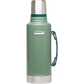 STANLEY Classic Legendary Vakumlu Termos 1.9 Litre - Yeşil 2.0 (Hammertone Green) | Paslanmaz &Ccedil;elik