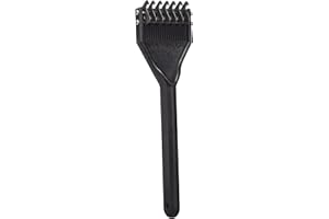 Mars Coat King Dematting Undercoat Grooming Rake Stripper Tool for Dogs and Cats, Stainless Steel with Plastic Handle, Made in Germany, 7-Blade Coarse