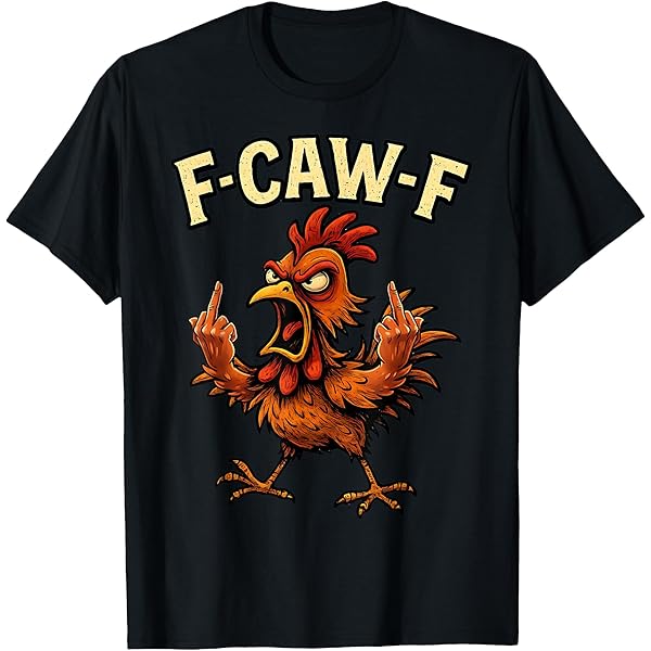 F-Caw-F Huhn Meme Pullover - Lustiger Bauernhof Humor Hoodie