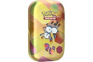 Pokémon TCG: Scarlet & Violet—151 Mini Tin – Magneton (2 Booster Packs, 1 Coin & 1 Art Card)