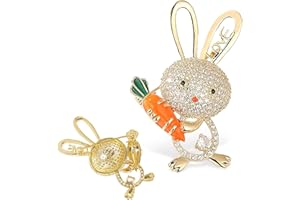 NUOGUAYI Hasen Brosche, Anstecknadel, Broschen für Frauen, Schöne Hasen-brosche, Strass Kaninchen Brosche für Damen, Abzeichen, Zubehör, Party-corsage, Ostergeschenke für Mädchen, Neujahrsgeschenke