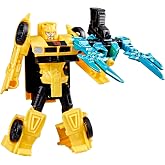 Transformers CYBERWORLD Bumblebee Zırhlı Siber Değiştiriciler 10 cm Aksiyon Fig&uuml;r&uuml;, Araba Moduna Hızlı Değişim, Erkek ve Kız 