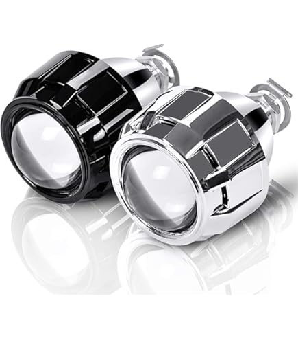 Kit Luci Angel Eyes Per Auto - Proiettori Bi Xenon 2.5 Pollici Con DRL LED - Compatibile H1/H4/H7 - Foto 7