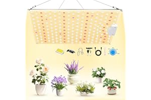 VAYALT 2024 Lampe Led Horticole, 1000W Lampes de Croissance Horticoles Chambre de Culture avec Led UV/IR, Lampe LED Horticole, Grow Light Pour Plantes IntéRieures, Graines, Bourgeons,Tente de Culture