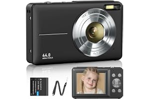 Digitalkamera Fotokamera 1080P 44MP Fotoapparat 16X Digitalzoom mit Akku | Digitalkamera f
