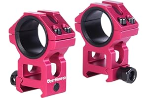 Anneaux de Montage de Lunette WestHunter Optics Picatinny de 21 mm, Montage de Lunette de Précision Tactique pour Tube de 25,4 mm/30 mm | Hauteur Centrale de 29 mm / 36 mm