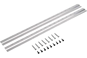 Hangman Z-18 kraftig spegel och bildhängare med Walldog ankarfria skruvar, aluminium, 45 cm