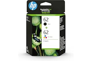 ‎HP HP 62 (N9J71AE) Multipack Original Druckerpatronen 1xSchwarz, 1xFarbe für HP ENVY 55xx, 56xx, 7640 und HP OfficeJet 200, 250, 57xx