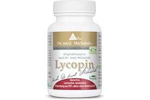 ‎BIOTIKON Lycopin - 400 mg Carotinoid-Extrakt - nach Dr. med. Michalzik - 20mg hochdosiertes reines natürliches Lycopin pro Kapsel - ohne Zusatzstoffe - von Biotikon® (60 Kapseln)