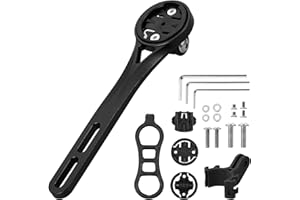 corki Cycles Out - Supporto anteriore per bicicletta, compatibile con Garmin Wahoo Bryton Cateye