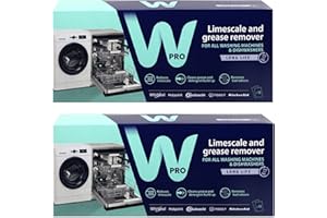 Hotpoint Dishwasher 3in1 Limescale Descaler & Detergent Remover 24 x 50g Sachets (2 Packs)